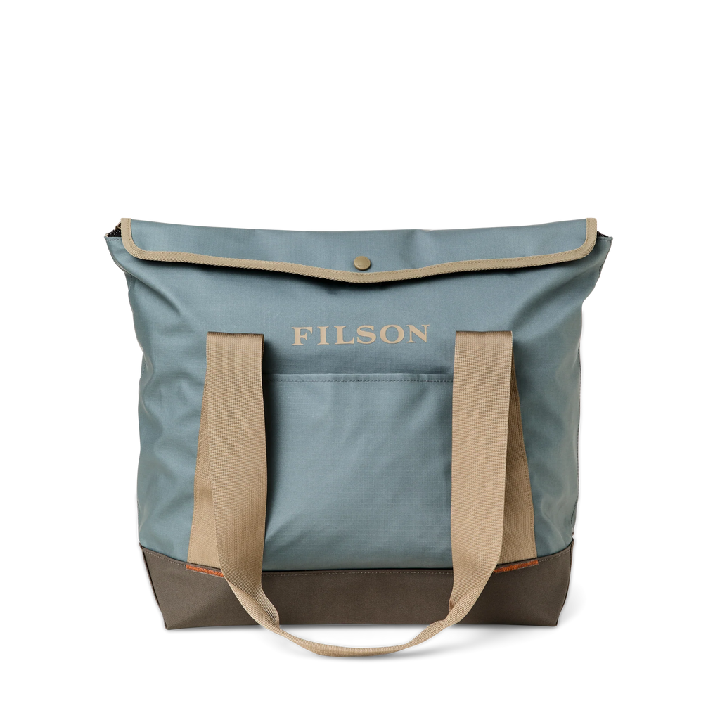 Filson Scout Tote Bag: Slate/Canteen