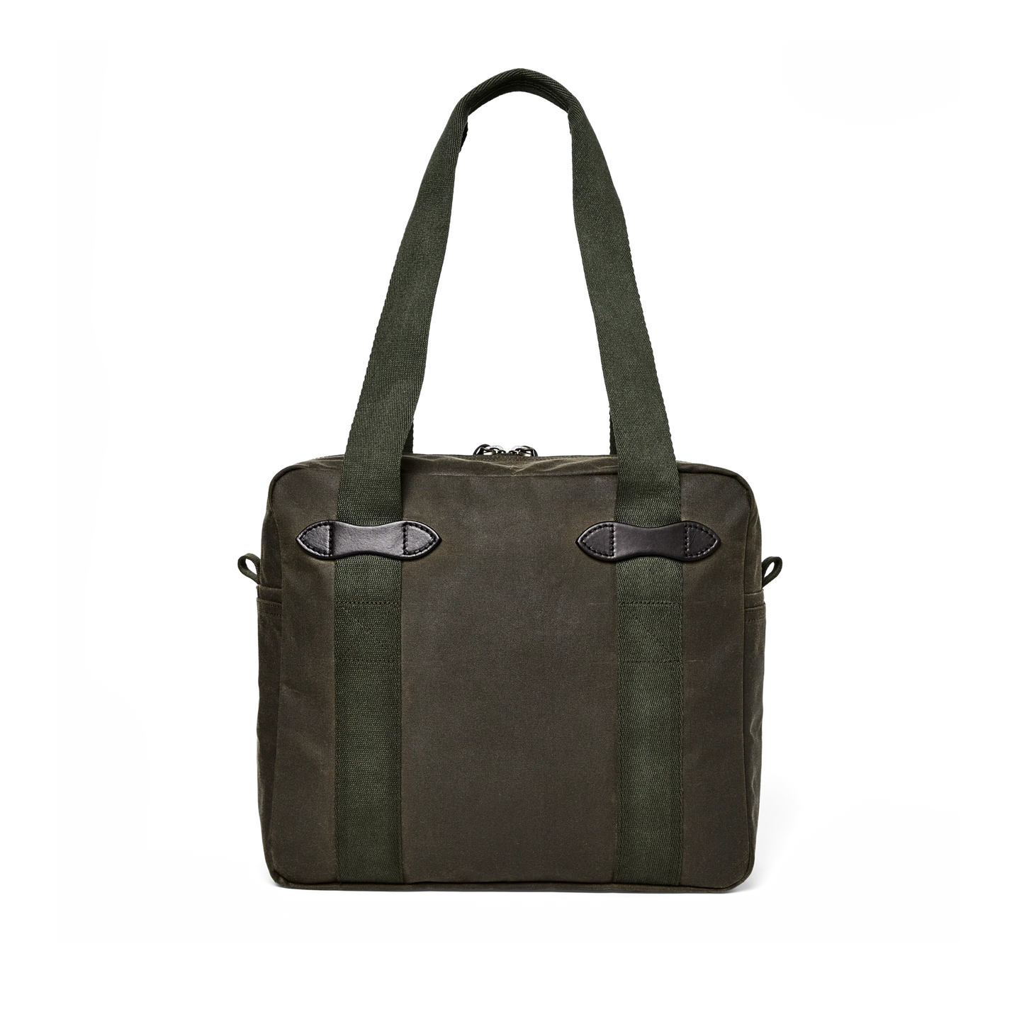 Filson Tin Cloth Zippered Tote Bag - Otter Green