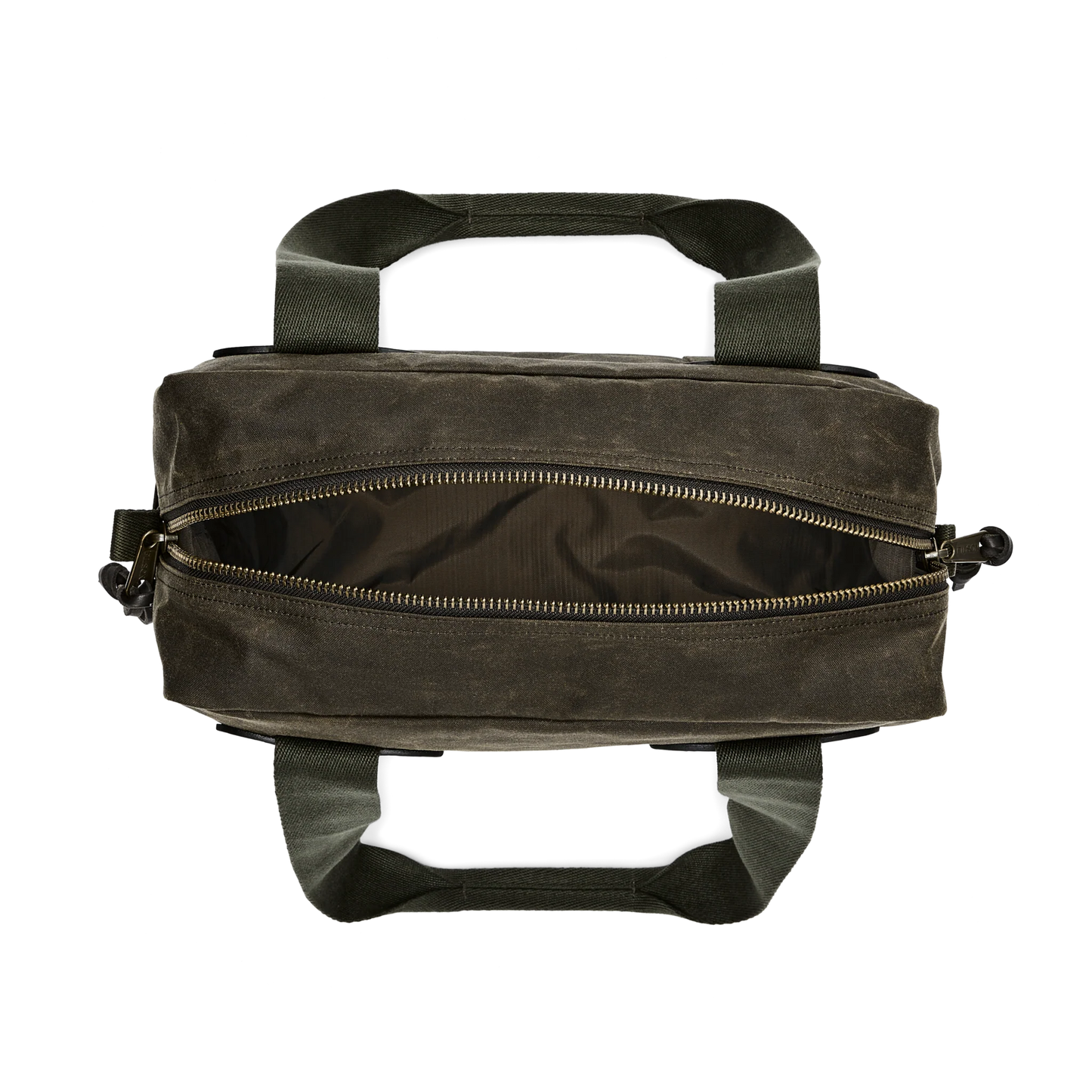 Filson Tin Cloth Zippered Tote Bag - Otter Green