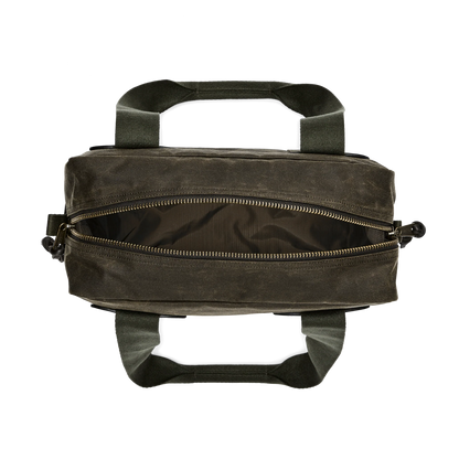 Filson Tin Cloth Zippered Tote Bag - Otter Green