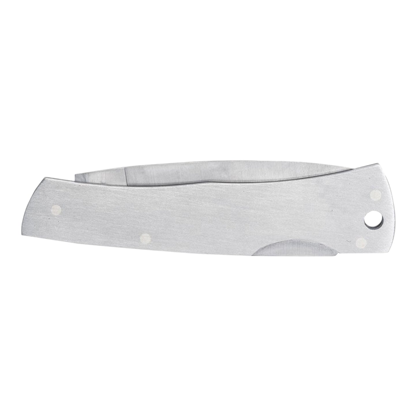 Case Brushed Stainless Steel Executive Lockback with Lanyard Hole