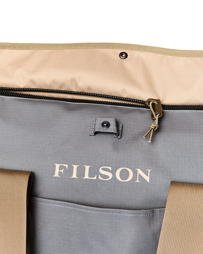 Filson All Weather Tote Bag: Moon Mist/ Pewter