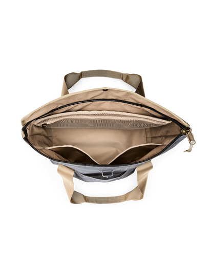 Filson All Weather Tote Bag: Moon Mist/ Pewter