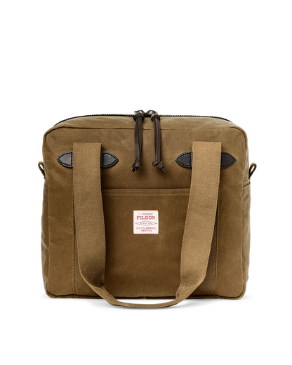 Filson Tin Cloth Tote Bag with Zipper
