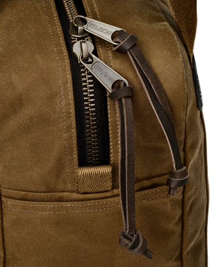 Filson Tin Cloth Tote Bag with Zipper
