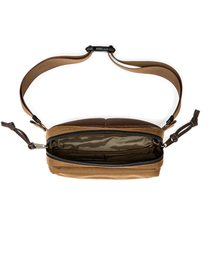Filson Dryden Crossbody: Whiskey