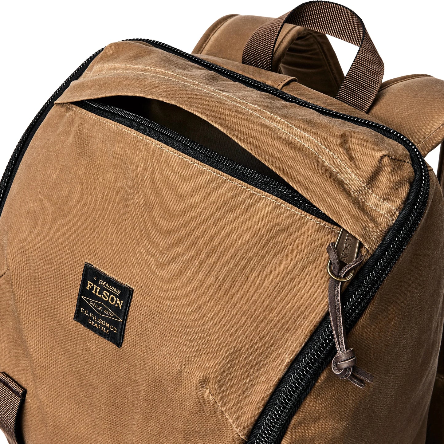 Filson Trapper Creek 28L Backpack: Dark Tan