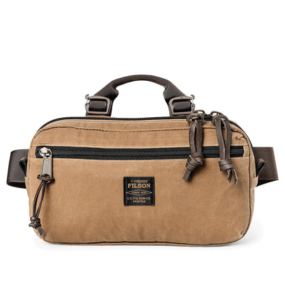 Filson Trapper Creek Modular Waistpack: Dark Tan