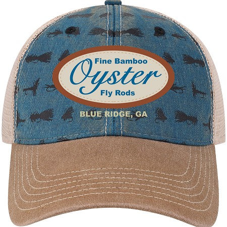 Oyster Bamboo Fly Rods Trucker Hat