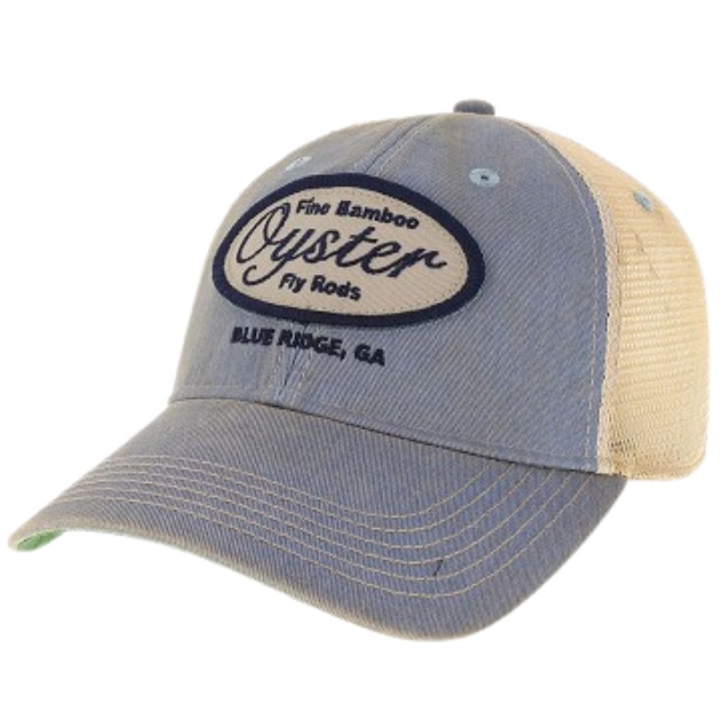 Light blue Legacy Old Favorite Trucker Hat with Oyster patch
