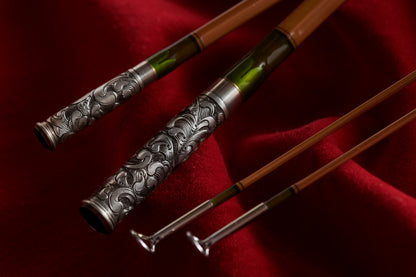 Oyster Bamboo Fly Rod 8' 5wt Master series for sale