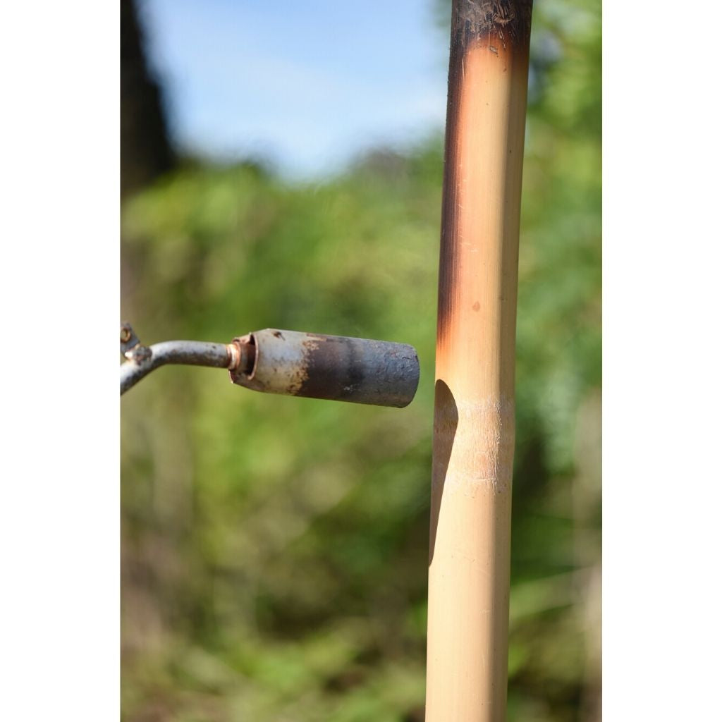 flaming oyster bamboo fly rod 