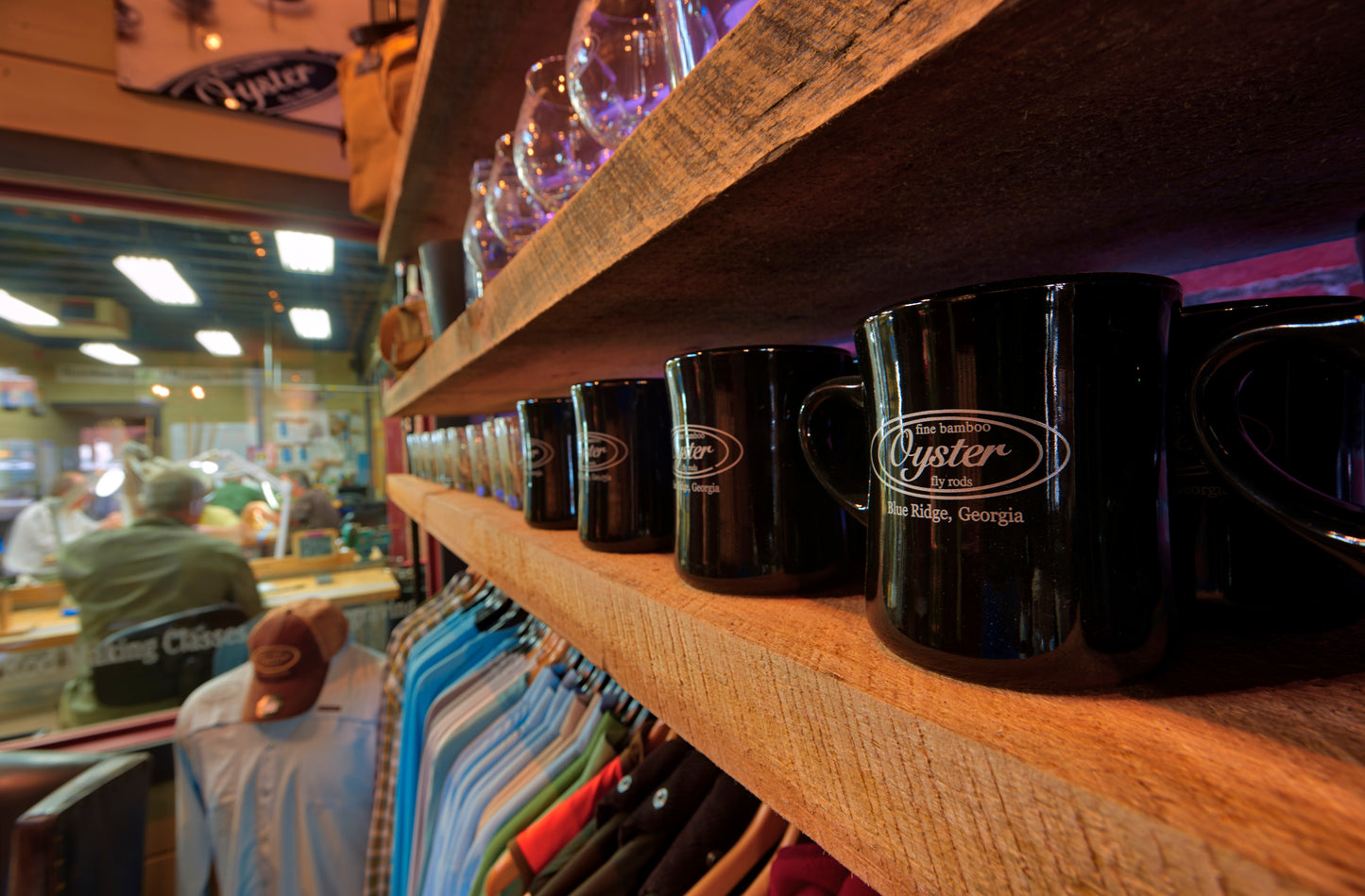 Oyster Bamboo Flyrod Showroom - Downtown Blue Ridge, GA