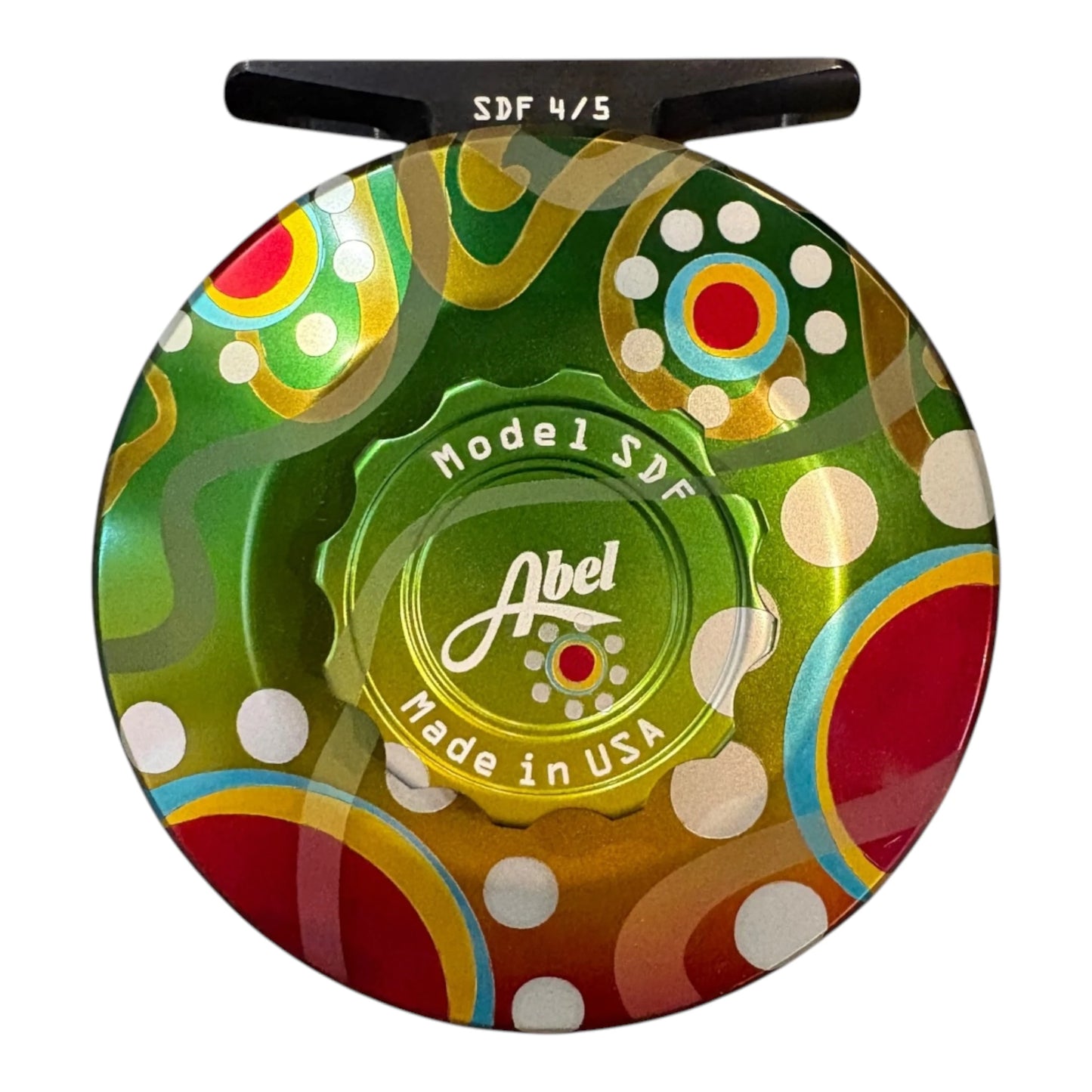 Abel SDF Fly Reel 4/5wt – Abstract Native Brook Trout, Solid – Sealed Drag Freshwater Reel