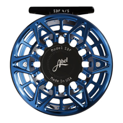 Abel SDF Ported Fly Reel 4/5 wt - Deep Blue
