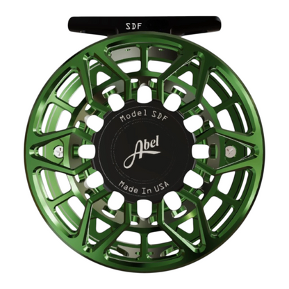 Abel SDF Ported Fly Reel 6/7 wt - Deep Green