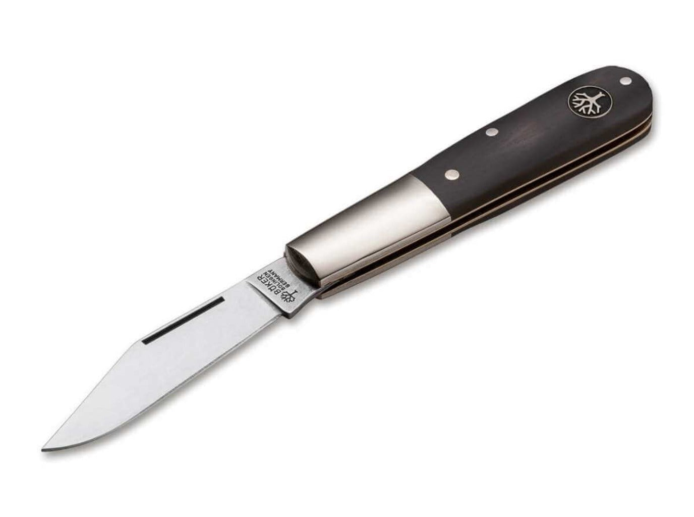 Boker Barlow Grenadill Knife for sale at oyster bamboo fly rods