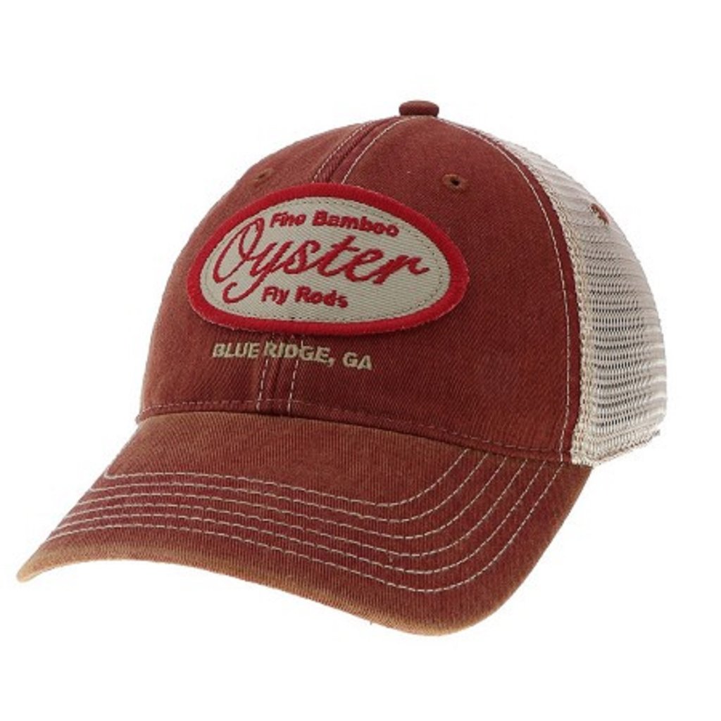 Legacy Old Favorite Trucker Hat With Red Oyster Patch - Cardinal