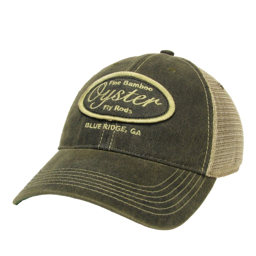 Dark grey Legacy Old Favorite Trucker Hat with Oyster patch