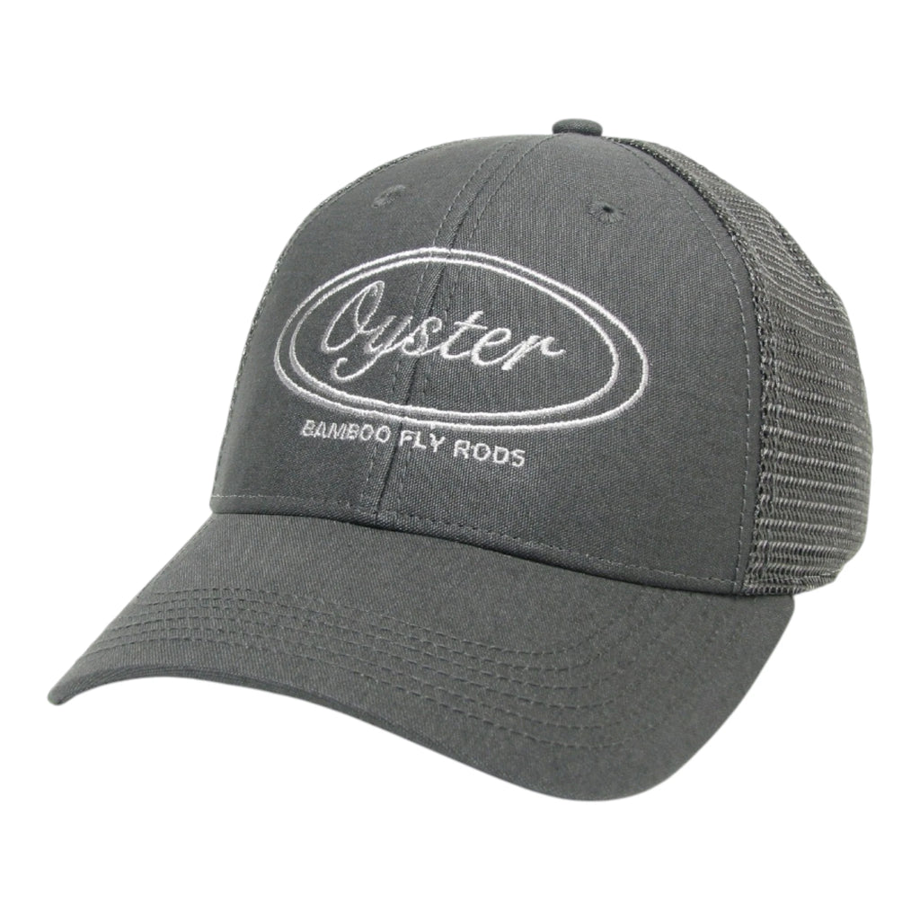 Grey Legacy Lo-Pro Trucker Hat with Oyster Logo Embroidery