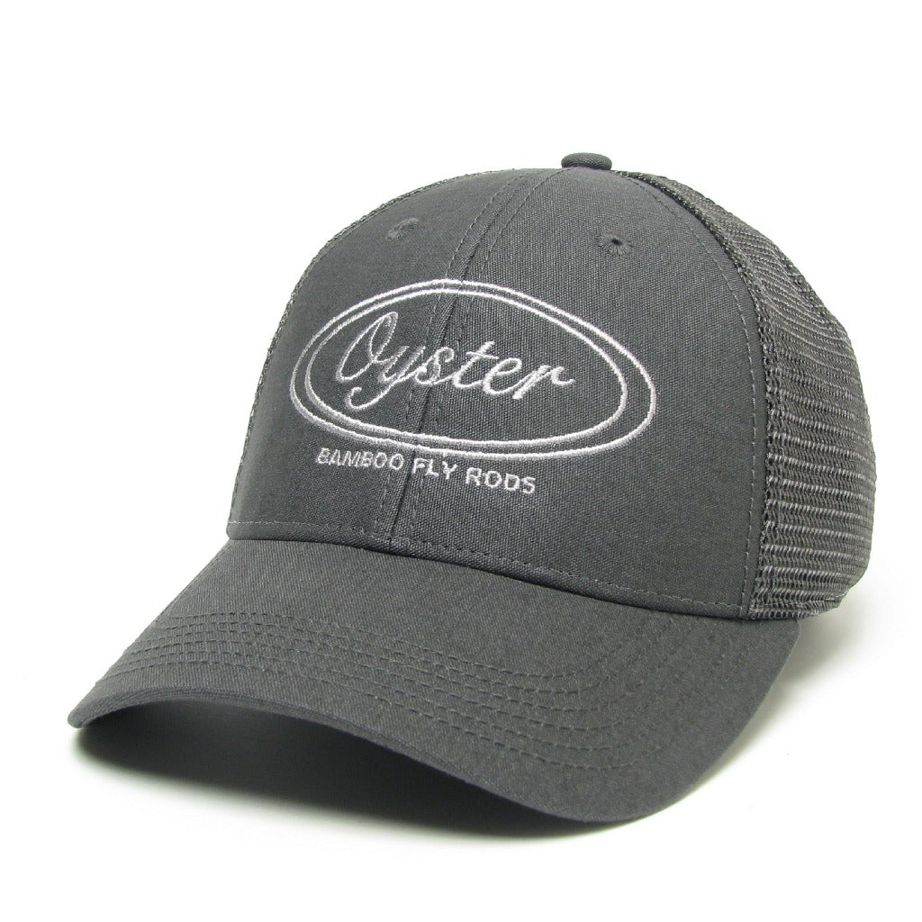 Grey Legacy Lo-Pro Trucker Hat with Oyster logo Embroidery