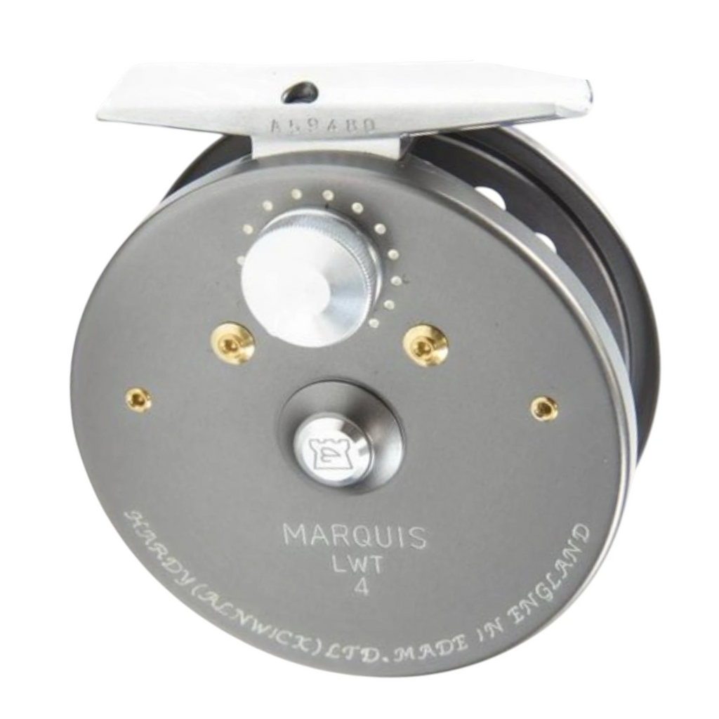 Hardy Marquis LWT 4wt Fly Reel – Gunmetal – Click-Pawl Reel