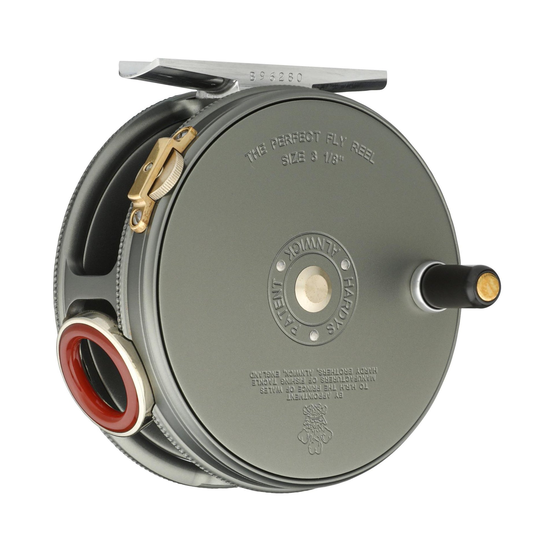 Hardy Uniqua Fly Fishing Reel. 3 1/8. 1912 Check. Made in England.