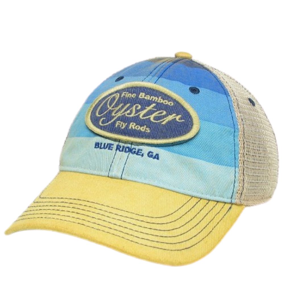  Big Bamboo Heathered Vintage Fly Fishing Patch Cap