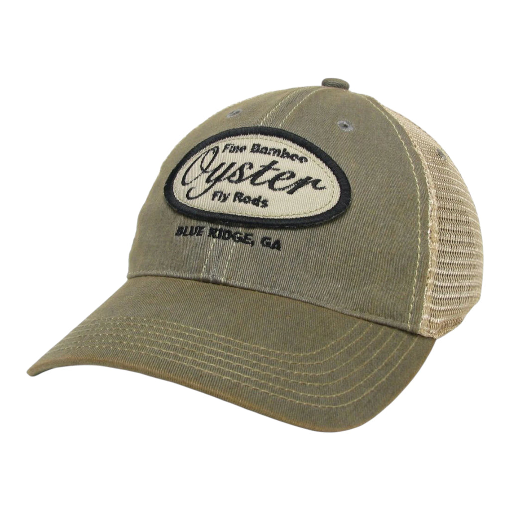 Light Grey Legacy Old Favorite Trucker Hat With Oyster Patch