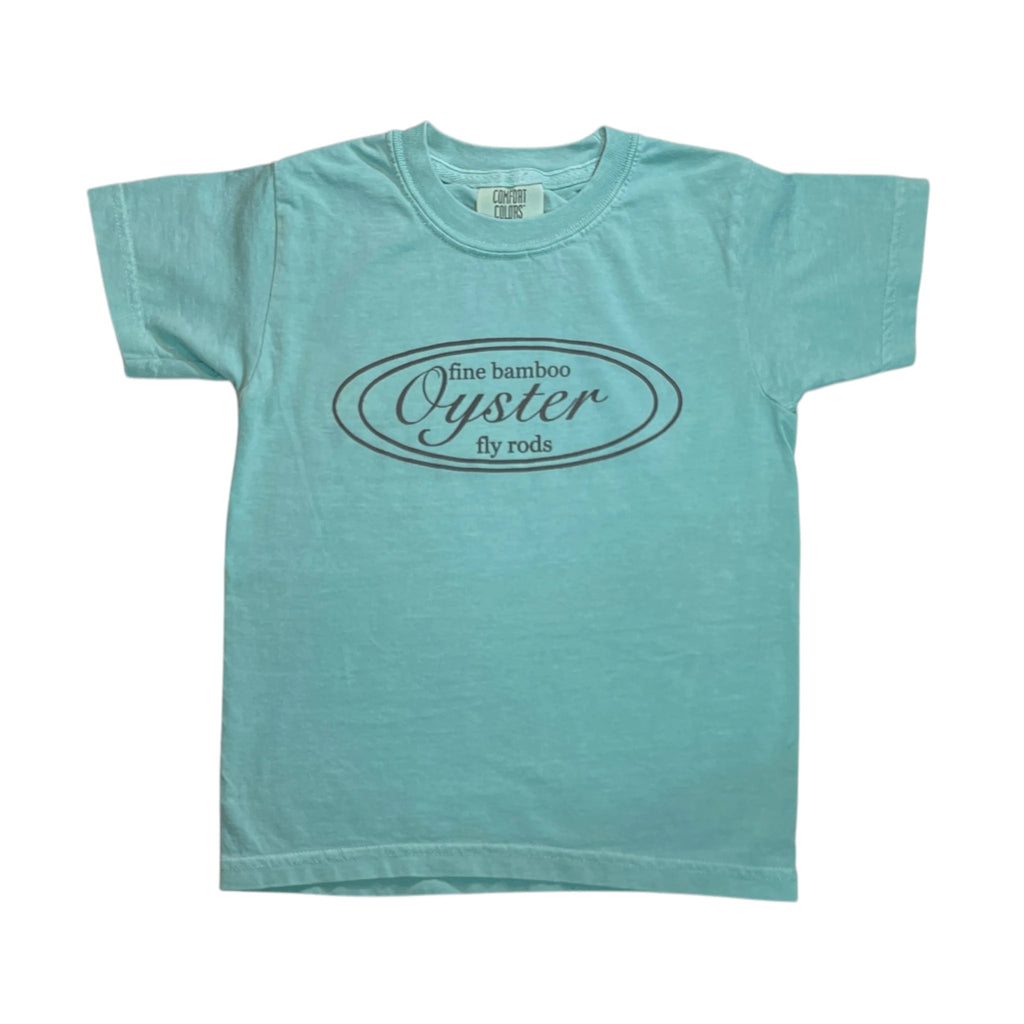 Youth Oyster Bamboo Fly Rods Seafoam T-Shirt