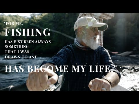 River Fly Fishing for Trout with Bill Oyster and Oyster Bamboo Fly Rods - YouTube Video