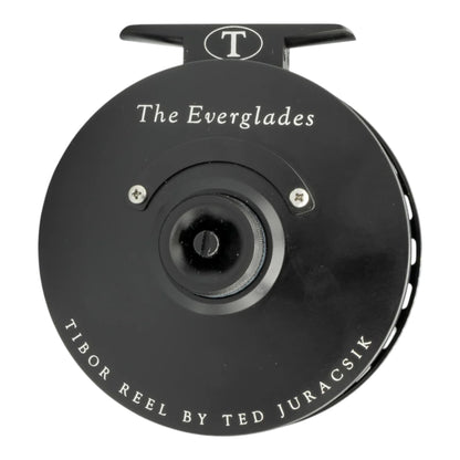Tibor Everglades Fly Reel 7/8/9wt – Frost Black – Cork Drag Saltwater Reel