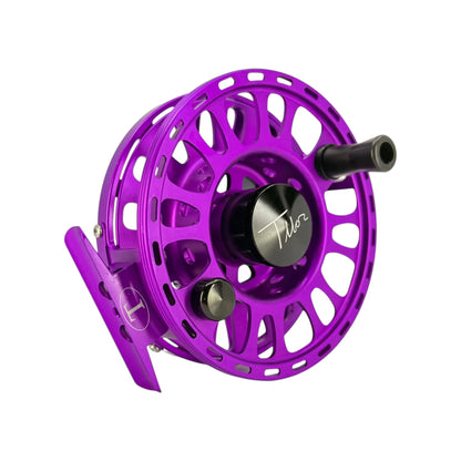 Tibor Signature Series 9/10wt – Frost Violet – Cork Drag Saltwater Reel