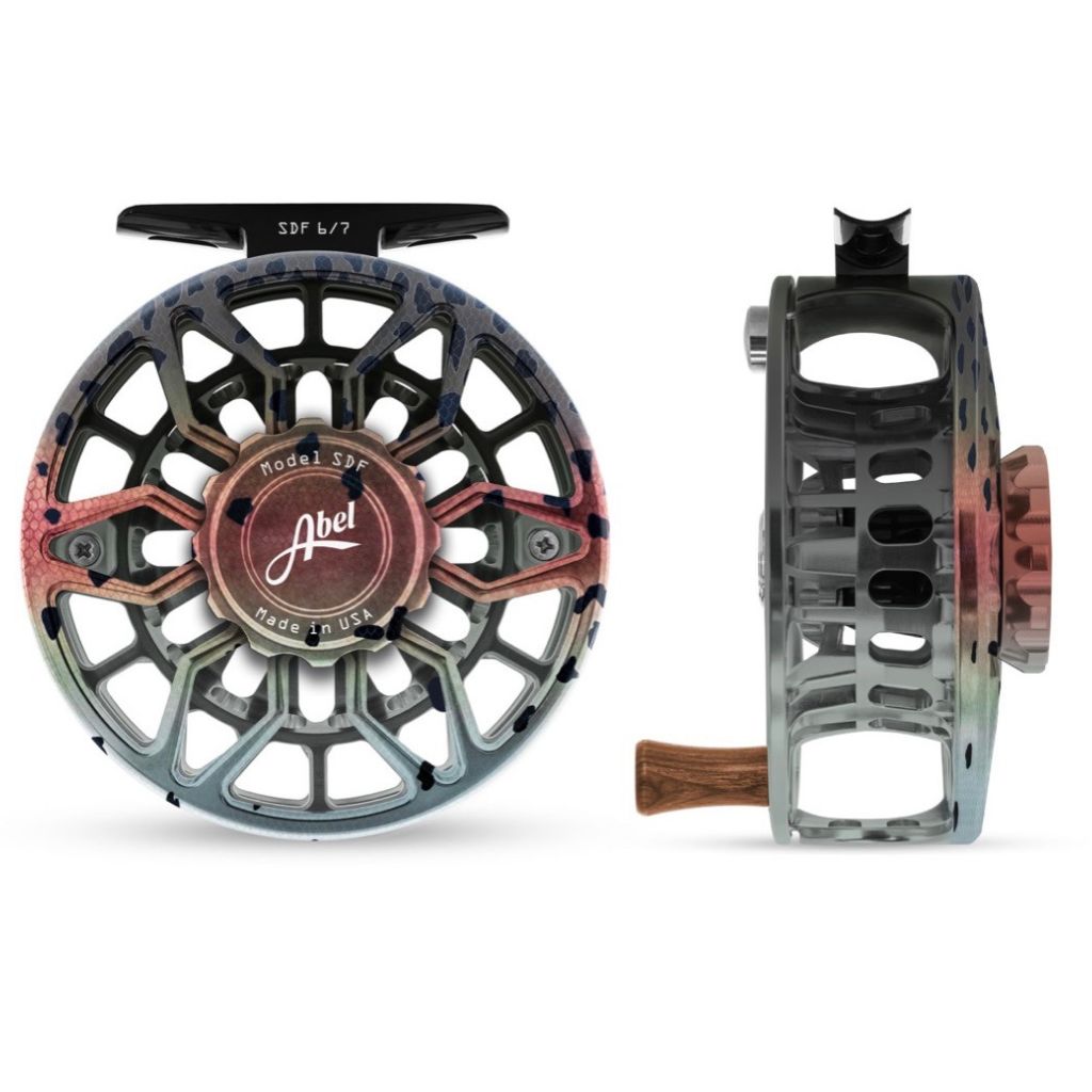 Abel SDF 6/7 Ported Native Rainbow Trout Fly Reel