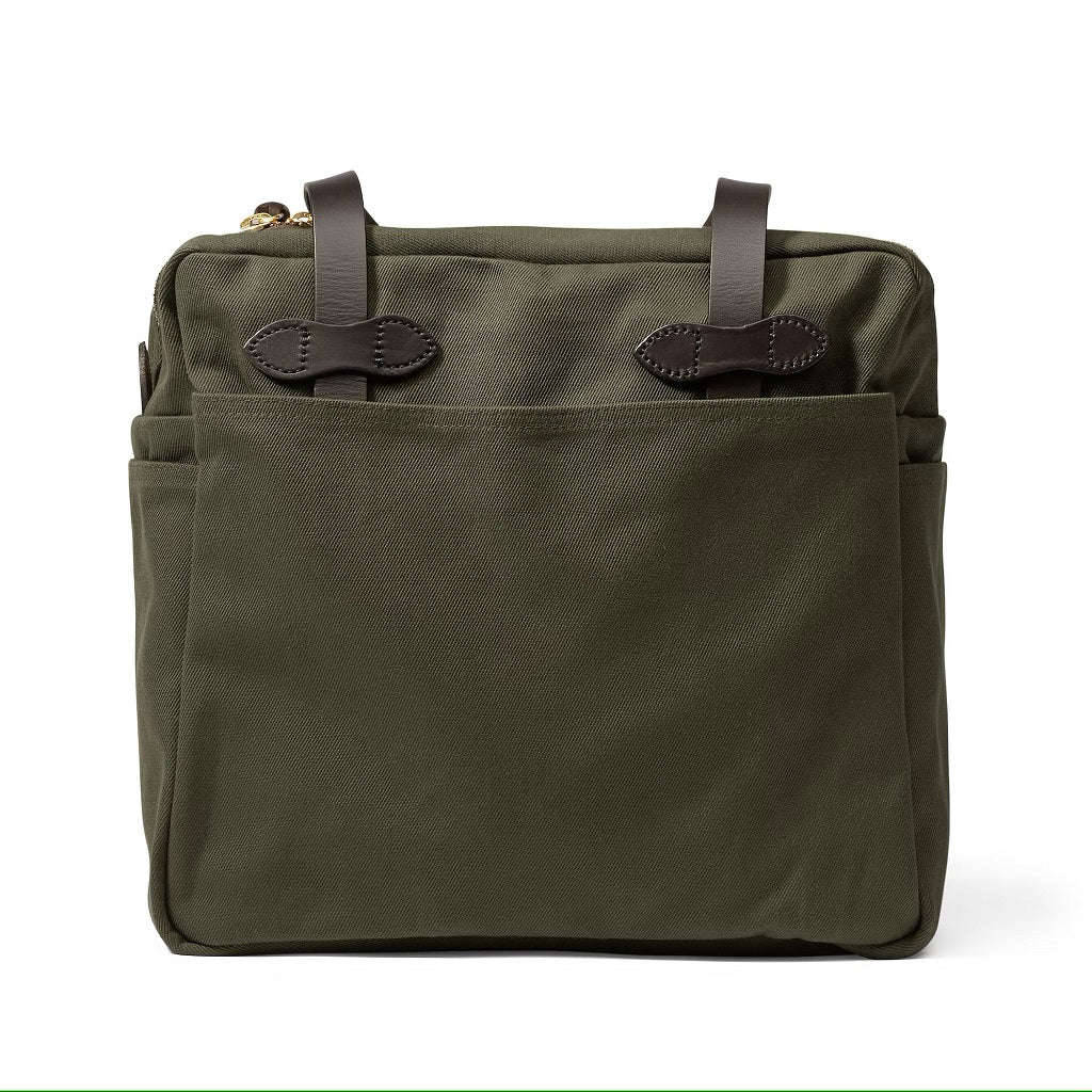 Filson Tote Bag with Zipper - Otter Green