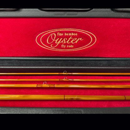 Oyster Bamboo Fly Rod - Leather Presentation Case