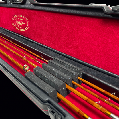 Oyster Bamboo Fly Rod - Leather Presentation Case