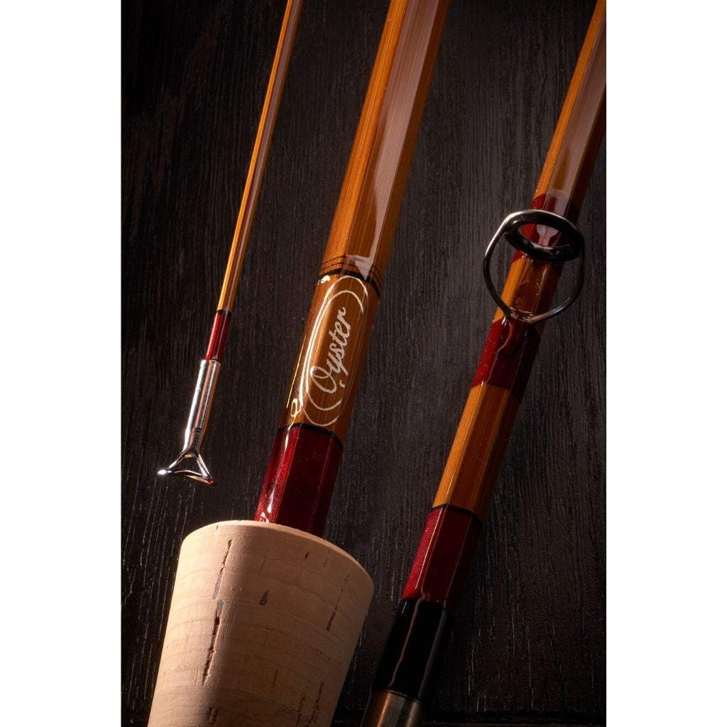 oyster bamboo fly rod saltwater series