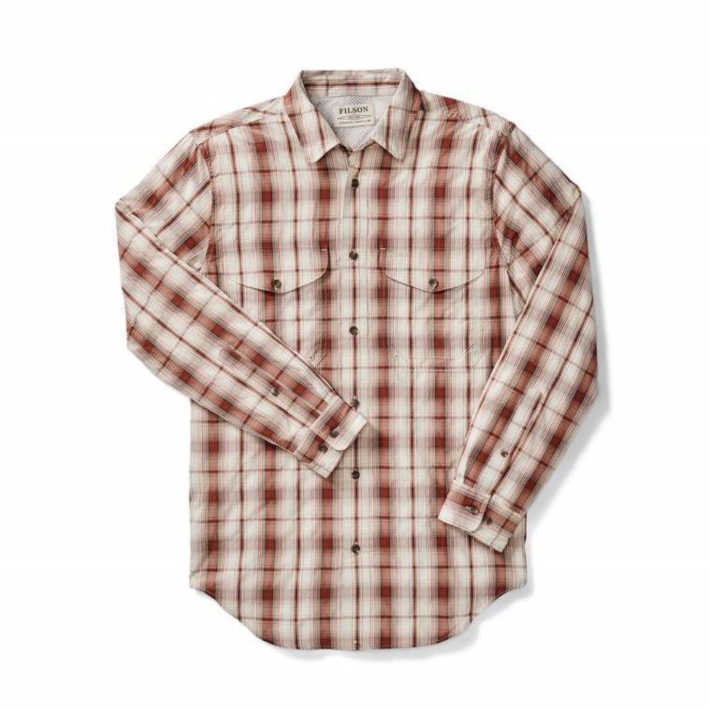 Filson Sport Shirt with Oyster logo Oyster Bamboo Fly Rods