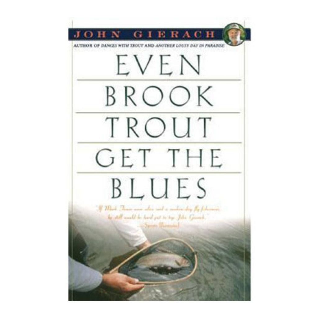 Even brook trout get the blues Fly Fishing Books Oyster Bamboo Fly Rods