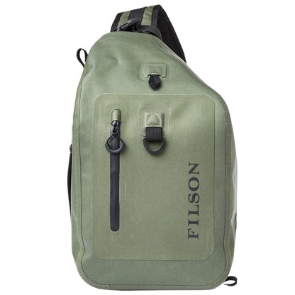 Filson dry sling pack sold at oyster bamboo fly rods