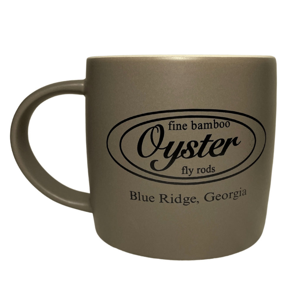 Grey Oyster coffee mug 17oz sold in blue ridge georgia with best intentions
