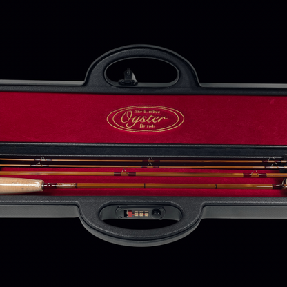 Oyster Bamboo Fly Rod - Rigid ABS Presentation Case