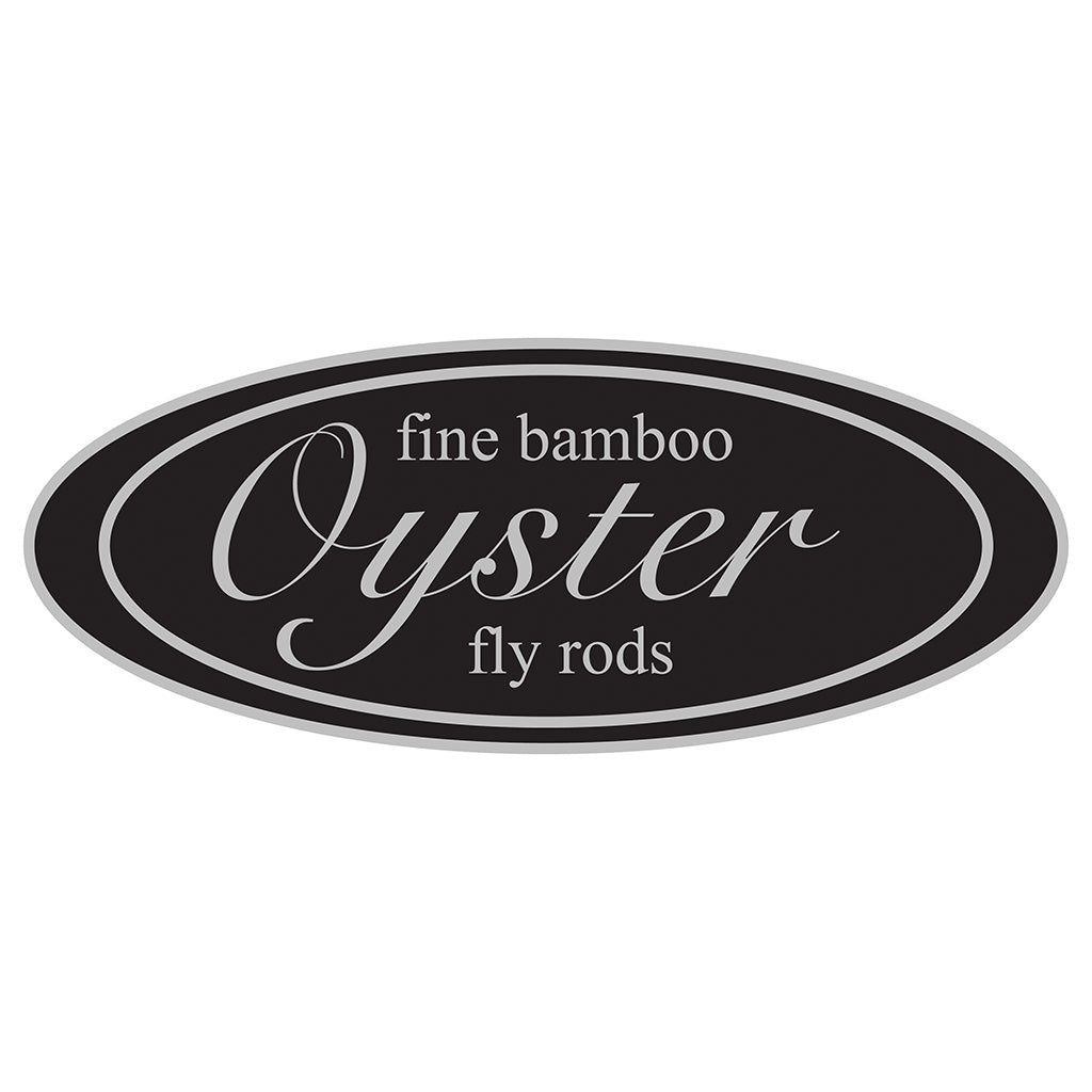 Oyster Bamboo Fly Rods sticker decal