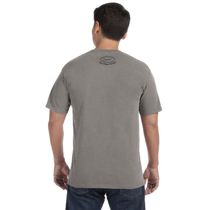 Oyster Bamboo Fly Rods Grey T-Shirt